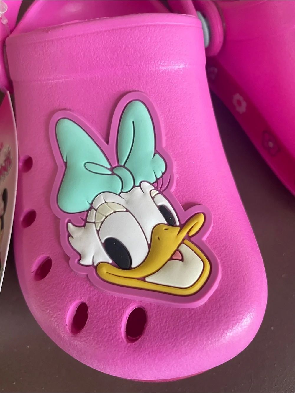 Disney Toddler Girls Minnie Mouse and Daisy Duck Clog Sandals Size 7/8